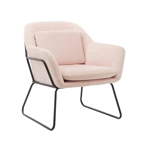 Luxury Velvet Arm chair Upholstered Sofa Chair Modern Accent Chair for Living Room