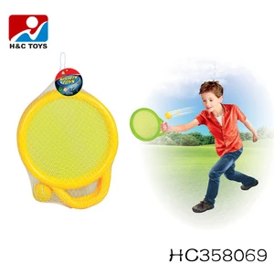 Made in China plastic cheap racket toy tennis racket with balls HC358069