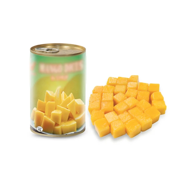 Mango dices in syrup can OEM
