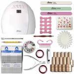 Manicure Set With 36 W /54 W Nail Lamp 13 pcs Gel Polish Manicure Pedicure Set Toe Clipper Cuticle