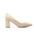 Import MANRINO-057-1 Nude Soft Kid Suede Upper Stable Thick Heel Us Standard Size Luxury Women Daily Dress Shoes 2019 from China