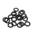 Import Manufacturer produce rubber o sealing ring standard silicone black rubber oring from China