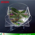 Manufacturers custom heart shape clear acrylic fish tank table top aquarium
