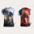 Import Marvel Captain America 2 Super Hero lycra compression tights sport T shirt Men fitness clothing short sleeves T shirt from China