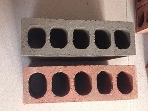 Masonry Materials Usage Various Hollow Bricks