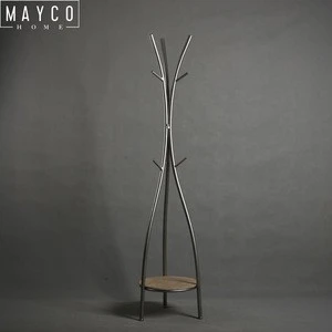 Mayco Industrial Heated Freestanding Coat Rack ,Metal Floor Stand Tree Cloth Hanger Rack