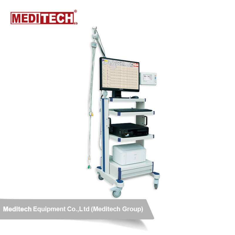 Medical equipment Stress test ECG software, Suntech NIBP and SpO2 with Meditech treadmill