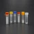 Import Medical Laboratory Disposable Self-Standing Silicone O-ring Cryovial tube with multiple color Screw cap 2ml E-tube from South Korea
