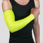Men Sports Running Long Sleeve Mountain fishing  UV Sun Protection  Oversleeve Silica Archery Arm Guard Assorted Color Size