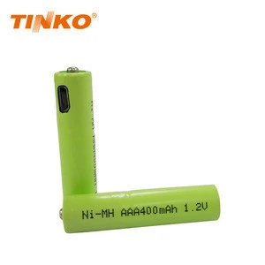 Micro USB Charging Port Rechargeable Battery AAA Size