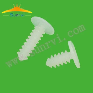 Mini Auto clip and plastic fastener Christmas Tree Clips 3mm hole  Plastic nail for battery