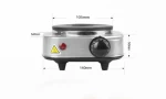 Mini DIY electric stove, 500W 220V Mini Electric Stove Cooking Hot Plate, Multifunction Stove Cooking Plate Coffee Tea Heater