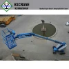 Mobile Electric Man basket Lift equipment work platform with 2 people work in high
