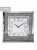 Import Modern Clsaaic Style Home Decor Luxury Crushed Diamond Glass Square Wall Clock from China