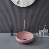 Modern Countertop Bathroom Sink Wash Hand Basin Artificial Stone Sink Basin