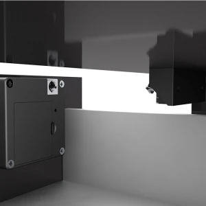 Modern design file cabinet drawer cabinet lock Zinc Alloy hidden cabinet lock