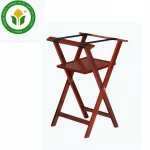 Modern design Solid Wood Folding luggage racks luggage stand