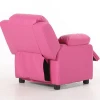 Modern European Style PU Leather Small Child Chair Mini Reclining Sofa Flip Out Kids Recliner Chair