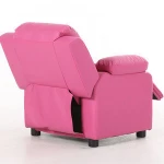 Modern European Style PU Leather Small Child Chair Mini Reclining Sofa Flip Out Kids Recliner Chair