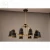 Import Modern large hotel lobby black chandelier lighting from China