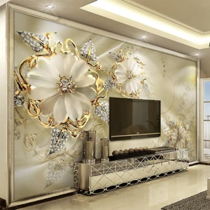 Modern luxury wallpaper wall mural custom for wallpaper home decoration 3d Wallpapers/Wall Coating