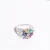 Import Moissanite Ring Gold Plated 925 Sterling Silver White 1ct 6 5mm DHL Women Jewelry Men Bag Gift Custom Party Western Fedex Stone from China