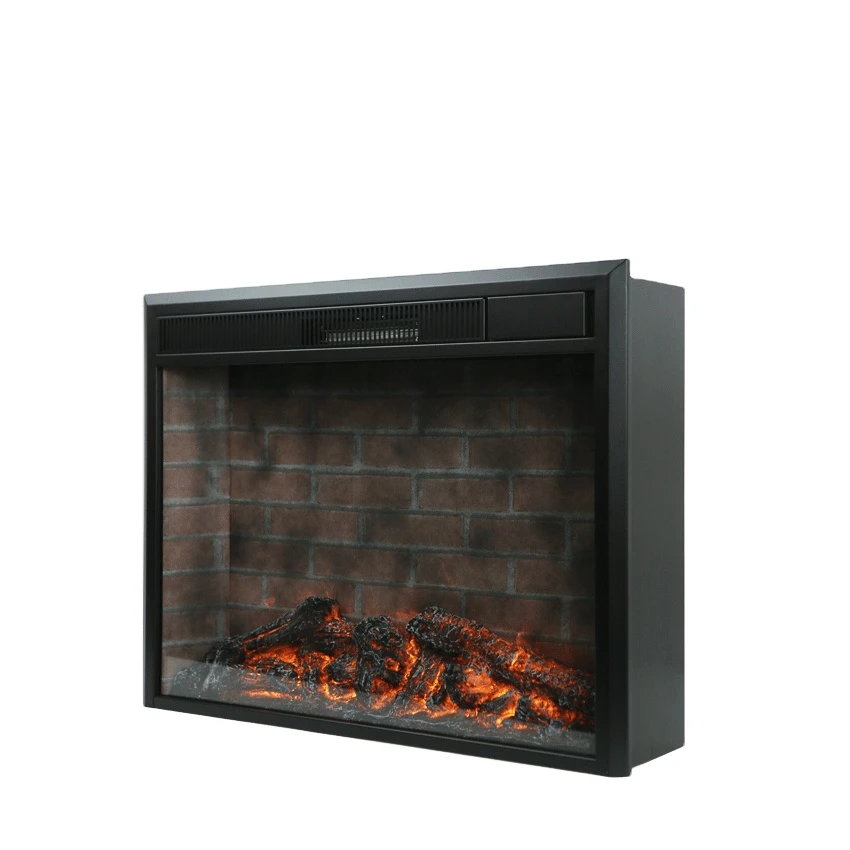 Moloney customized elegant home decorative brick background electric fireplace