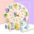 Import Montessori Geometric Shape Sorter Matching Fishing Wood Clock Toy from China