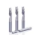 Import MTST4mm single edge engraving machine cutter head cutting acrylic PVC woodworking board CNC imported tungsten steel alloy cutter from China