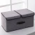 Import Multi-function Waterproof Cute eco cube cotton linen foldable toy storage boxes with lids from China