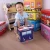 Import Multi-pattern Upholstered Chair Fabric Toy Storage Box Leather Childrens Storage Stool Folding Ottoman of Bedrooom from China