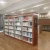 Import Multi-Tiered Steel-Wood Dual Column Bookshelf for Library Office and Home from China