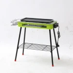 Multifunction Electric/Charcoal BBQ grill Stainless Steel plate