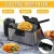 Import Multifunctional 3L Fryer Smokeless Deep-Fryer French Fries Grill Fried Household 2000W Electric Single Chicken Frying Machine from China