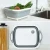 Import Multifunctional Plastic 3 in 1 Sink Folding Cutting Board Drain Basket Vegetable Basin Chopping Blocks from China