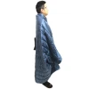 Multifunctional Shawl Wrap Oversized Cape Travel Air conditioning Blanket with bottom and warmer hand pocket feet pocket