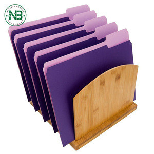 Buy Multifunctional Wooden Letter Tray Desk Organizer Bamboo File ...