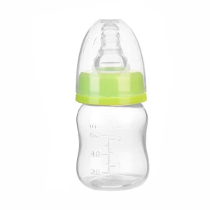 Natural Feel Mini Nursing Bottle Standard Caliber for Newborn Baby Drinking Water Feeding Milk Fruit Juice