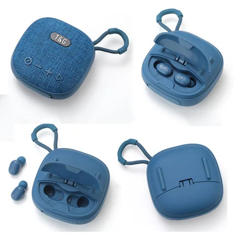 Buy New 2 In 1 Fabric Speaker Business Tws Earphone Tg813 Bluetooth ...