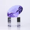 New Arrival Personalized Customized Design Purple Crystal Trophy Award in Folk Crafts Made In China