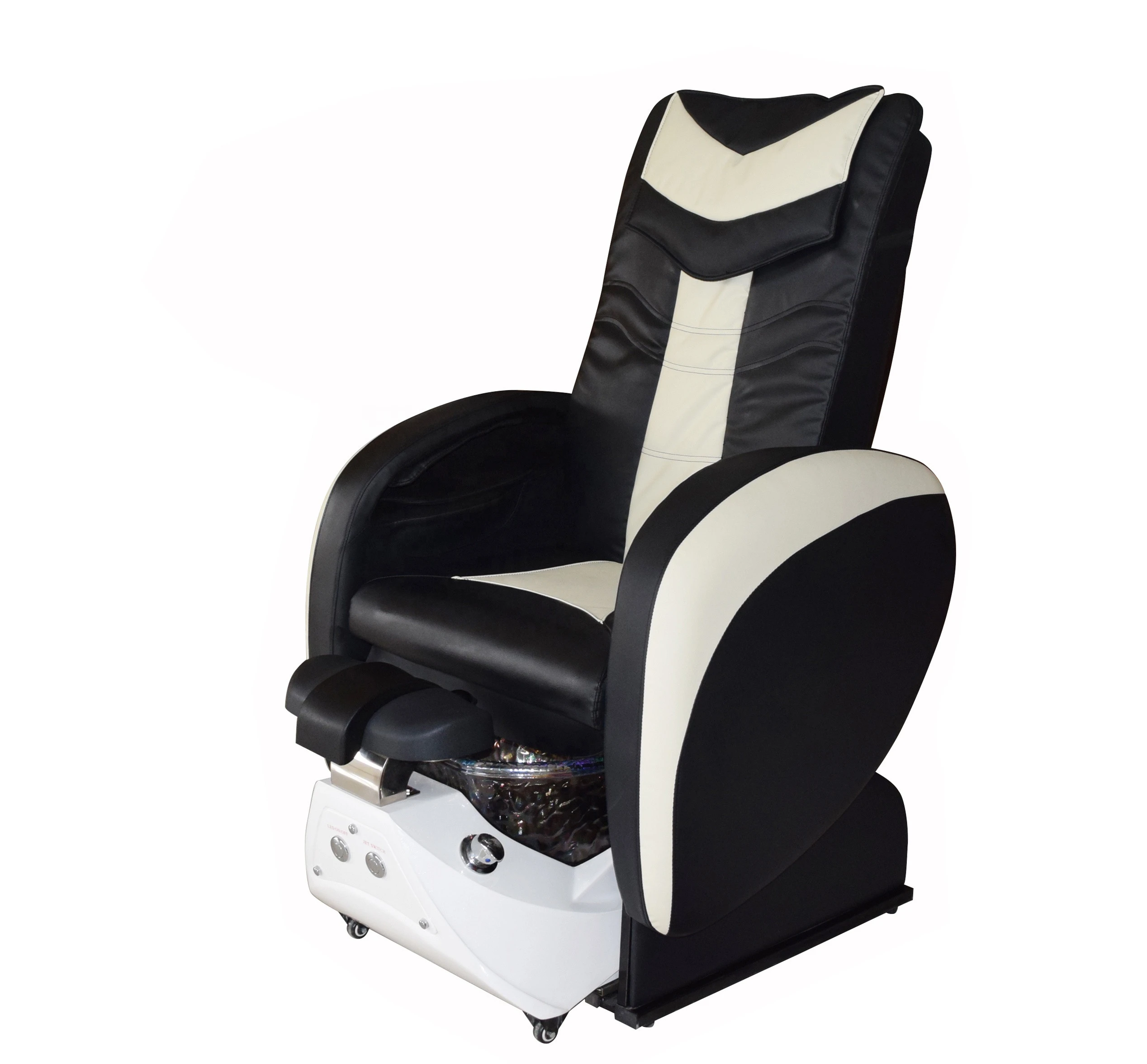 new arrival Retractable basin pedicure chair luxury / save space pedicure chair spa