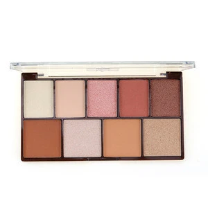 New Arrival Waterproof Make Up Eyeshadow Highlight Face Contour Private Label