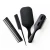 Import New Arrivals 4 In 1 Salon Tool Hair Brush Set Paddle Hair Styling Brush Wide Tooth Comb Tail Comb from China