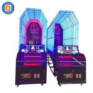 New basketball Star MVP coin operated arcade shooting amusement equipment basketball game machine for sale