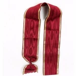 New Black Masonic Regalia Sash Royal