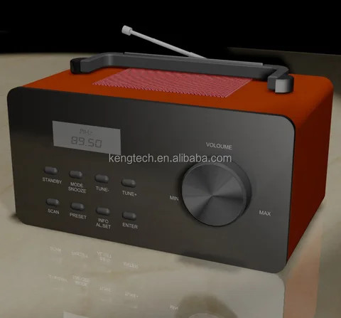 New classic design PLL Clock AM FM Radio manufacturer price CT-98