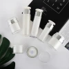 New Design 15g 30g 50g Good Quality Cream Airless Luxury Acrylic Cosmetic Lotion Jar Luxury Cosmetic Packaging