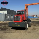 New design 3ton 5 ton rough terrain forklfits lifting equipment 4X4 wheel drive rough terrain diesel forklift with cab