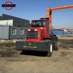 New design 3ton 5 ton rough terrain forklfits lifting equipment 4X4 wheel drive rough terrain diesel forklift with cab