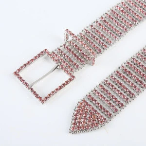 New Design Bling rhinestone crystal belt for women